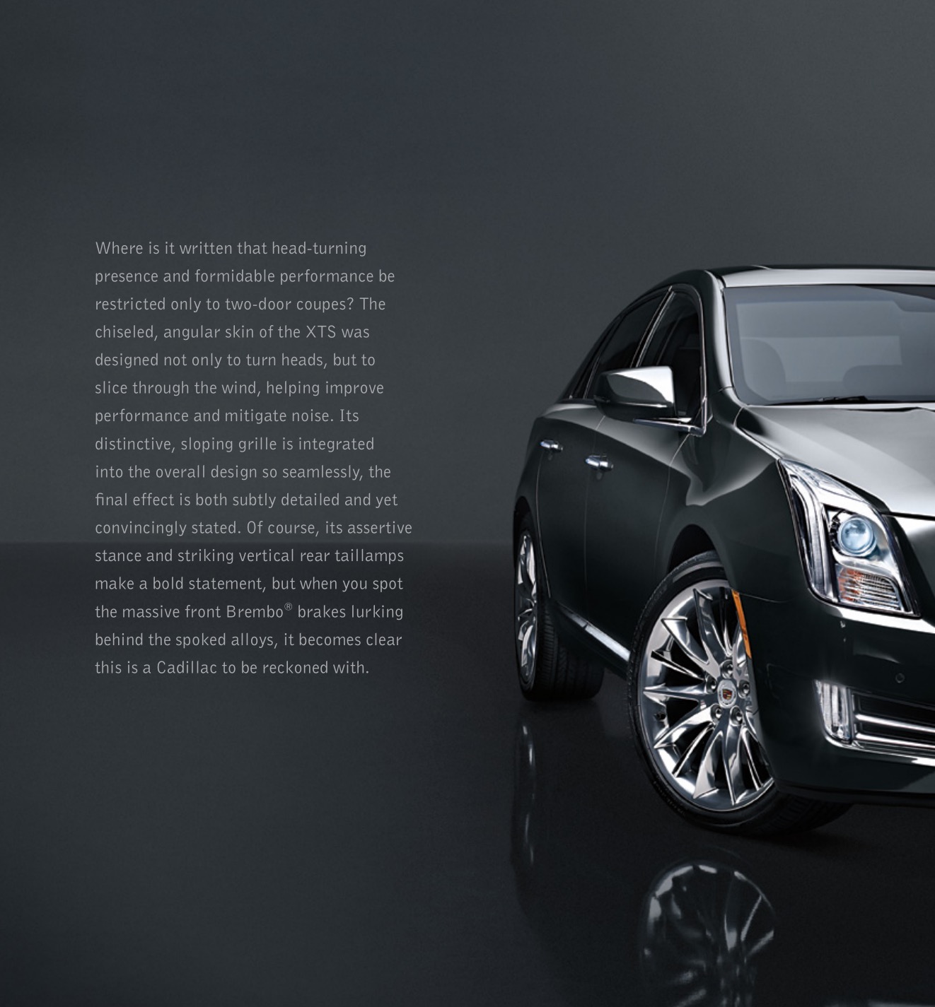 2013 Cadillac XTS Brochure Page 28
